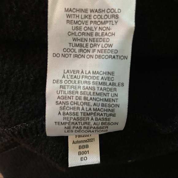 Champion Signature Fleece Hoodie/Sweatshirt. Pullover Style, Black, Size Medium - Picture 7 of 7